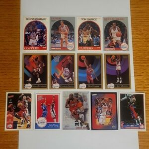 24-Card LA Basketball Lot - Lakers & Clippers - Odom RC, Worthy HOF